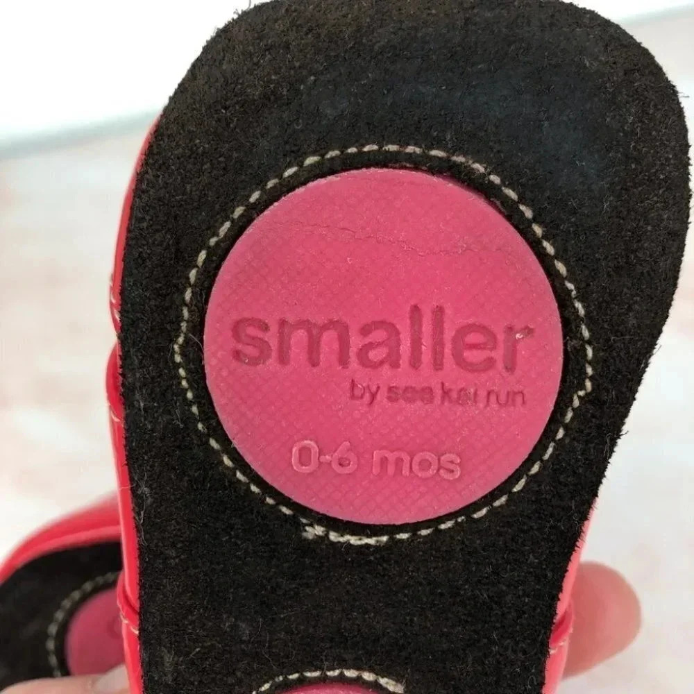 See Kai Run Smaller shoes Sophie Mary Jane hot pink patent size 0-6 months - Picture 7 of 12